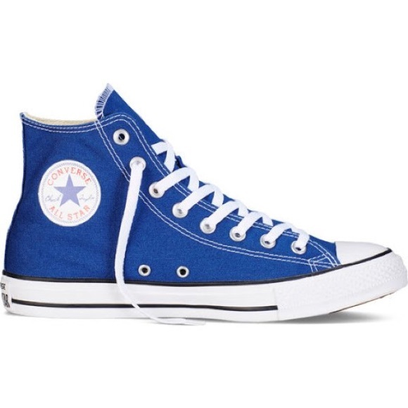 Converse Shoes - 🌙3/$40 Blue Converse High Tops